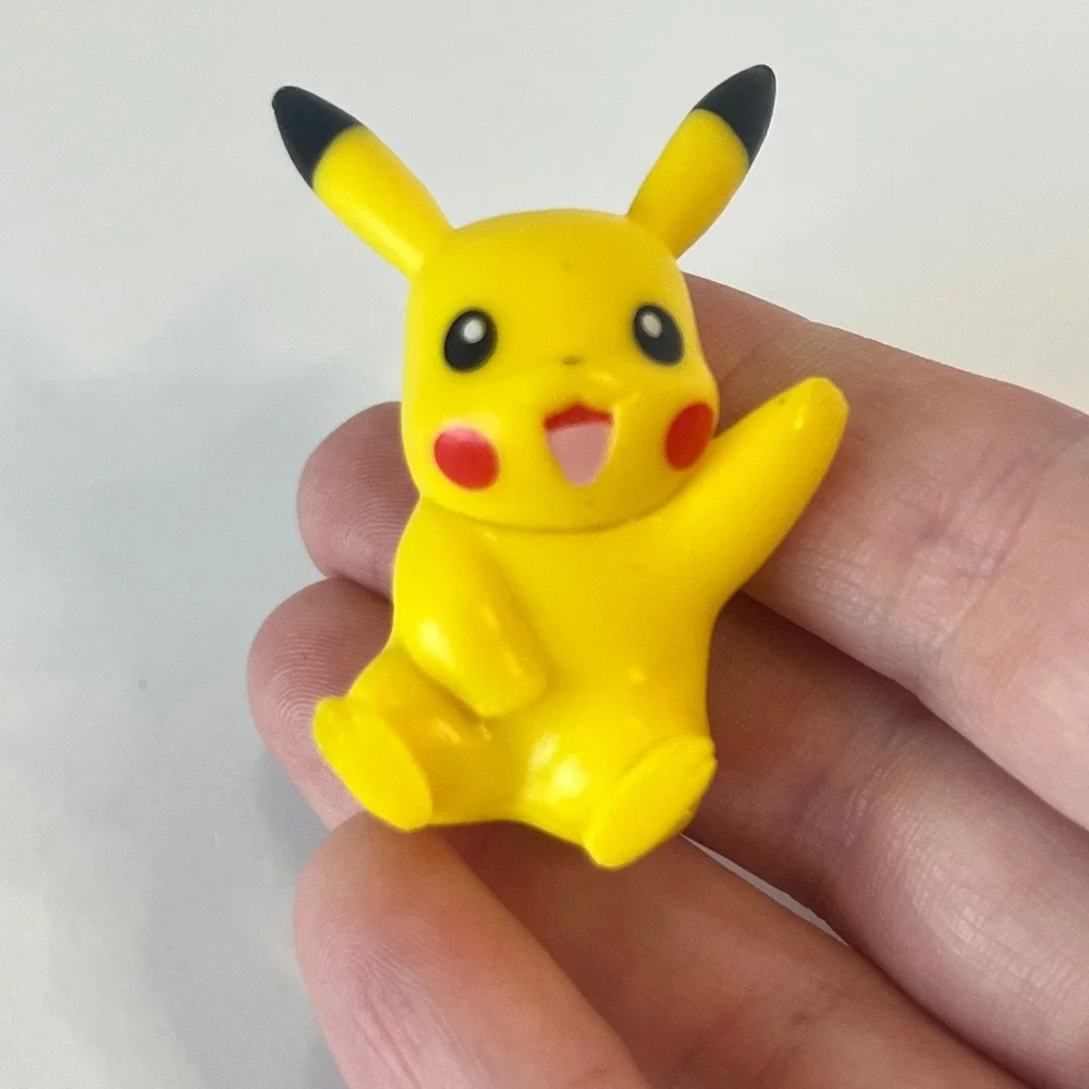 Pokemon Battle‎ Figure Lot 7 Jazwares Pikachu Eevee Squirtle Murkrow Miniatures